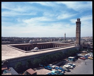 Vista della Grande Moschea da Islamic School