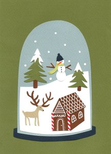 Snowglobe, 2014 (carta tagliata)