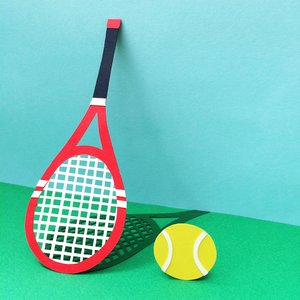 Tennis, 2016 (carta)