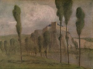 Un castello del nord, c1900 da Isobelle Ann Dods Withers