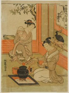 Kakkyo (in cinese: Guo Ju), dalla serie "Versioni giapponesi alla moda dei ventiquattro paragoni della pietà filiale (Furyu Yamato nijushiko)".