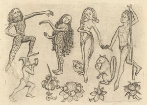 Disegni per orafi da Israhel van Meckenem