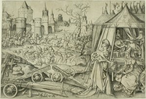 Giuditta, c.1495 da Israhel van Meckenem