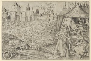 Giuditta con la testa di Oloferne da Israhel van Meckenem
