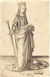 Santa Caterina da Israhel van Meckenem