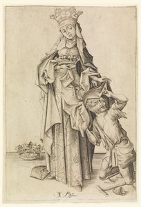 Santa Elisabetta da Israhel van Meckenem