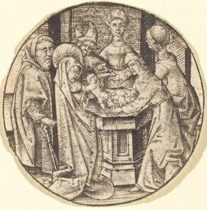 La Circoncisione, c. 1470-1480 da Israhel van Meckenem