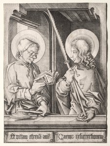 I dodici apostoli alle finestre gotiche: San Mattia e San Giuda Taddeo