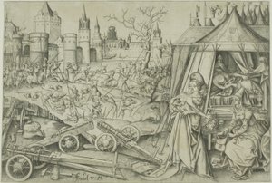 Giuditta da Israhel van Meckenem the younger