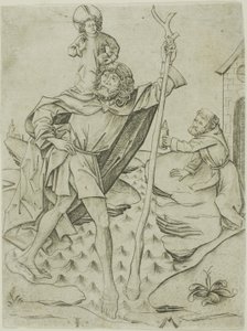 San Cristoforo da Israhel van Meckenem the younger