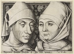 Autoritratto con la moglie Ida, c. 1490