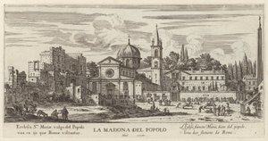 La Madonna del Popolo da Israël Silvestre