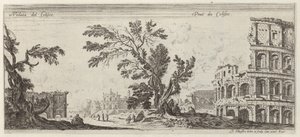 Veduta del Colosseo da Israël Silvestre