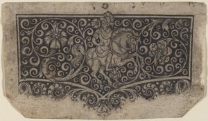 Arabesco con cavaliere