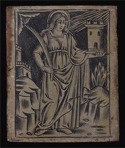 Santa Barbara da Italian 16th Century