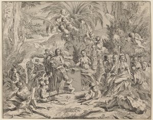 Allegoria della pittura da Italian 17th Century, after Pietro Testa