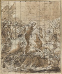 San Giacomo che Sconfigge gli Infedeli da Italian 17th or 18th Century