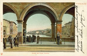 Arcata del Ponte Vecchio, Firenze da Italian Photographer