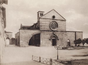 Assisi: Chiesa e Convento di Santa Chiara, Filippo da Campello da Italian Photographer