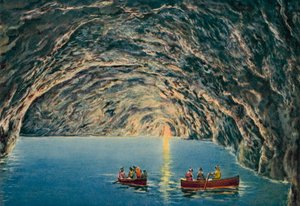 Capri: Grotta Azzurra (coloured photo) da Italian Photographer