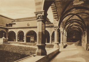 Firenze: Chiesa di S Maria Novella, Il Chiostro verde, Fra Giovanni da Carpi da Italian Photographer