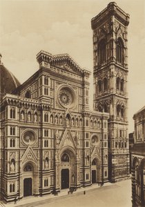 Firenze: La Facciata della Cattedrale, Arch De Fabris e del Moro da Italian Photographer