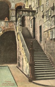 Firenze, Italia, Bargello, Scala