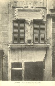 Genova, Italia, casa di Cristoforo Colombo