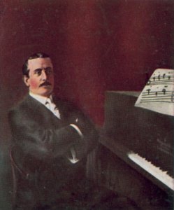 Giacomo Puccini, compositore italiano (foto a colori) da Italian Photographer