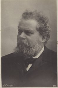 Giosue Carducci (1835-1907), poeta italiano vincitore del Premio Nobel da Italian Photographer