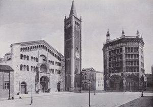 Italia: Parma, cattedrale e battistero da Italian Photographer