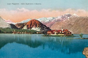 Lago Maggiore, Isola Superiore e Baveno (colour photo) da Italian Photographer