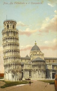 Torre Pendente di Pisa e Cattedrale di Pisa da Italian Photographer