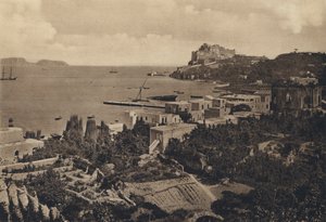 Napoli: Baia, Panorama Col Castello