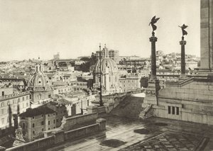 Panorama dal Monumento a Vittorio Emanuele