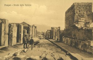 Pompei, Italia, Strada della Fortuna da Italian Photographer