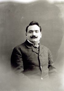 Ritratto di Enrico Caruso, c.1900 da Italian Photographer