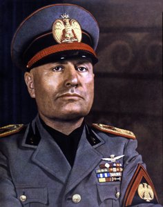 Ritratto di Mussolini (foto)