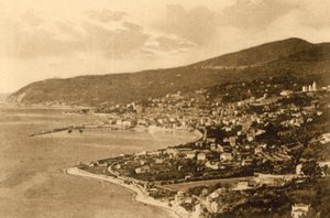 San Remo, Panorama da Poggio