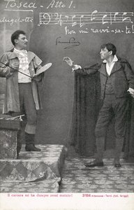 Scena da Tosca (foto b/n) da Italian Photographer