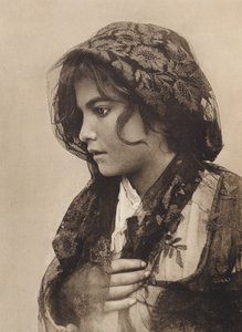 Sicilia / Sicily: Costume Siciliano (b/w photo) da Italian Photographer