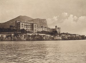 Sicilia / Sicily: Villa Igea (b/w photo) da Italian Photographer