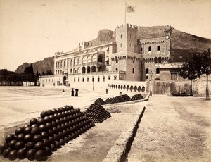 Il Palazzo del Principe a Montecarlo, nel Principato di Monaco da Italian Photographer