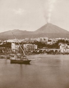 Torre Del Greco, Panorama e Vesuvio (foto in bianco e nero) da Italian Photographer