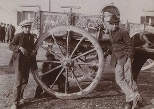 Carretto siciliano tipico, 1920