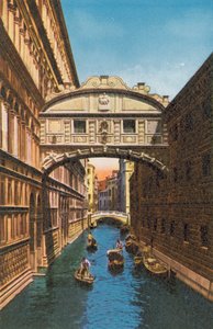 Venezia/Venice: Ponte dei Sospiri (coloured photo) da Italian Photographer