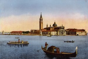 Venezia / Venice: Isola S Giorgio (coloured photo) da Italian Photographer