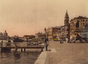 Venezia / Venice: Riva degli Schiavoni (coloured photo) da Italian Photographer