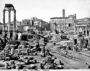 Veduta del Foro Romano, c.1890