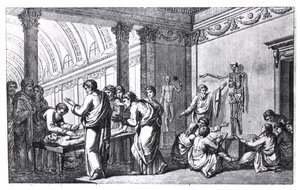 Una scuola di anatomia nell